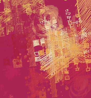 metin için alanı olan grunge arkaplanı