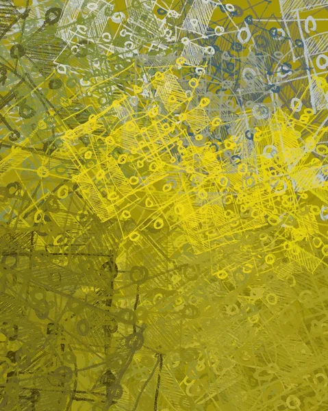 Grunge Background Yellow Patterns — Stock Photo, Image