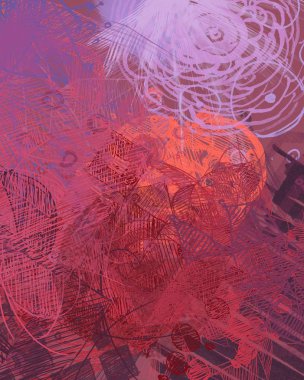 Metnin için alanı olan soyut arkaplan