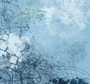 metin için alanı olan grunge arkaplanı