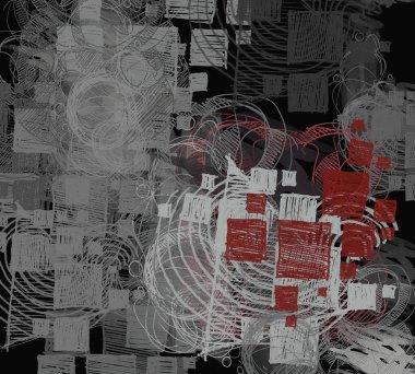 metin için alanı olan grunge arkaplanı