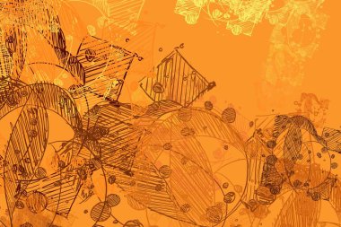 Tasarımınız için alanı olan soyut arkaplan