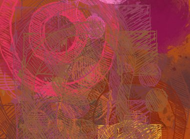 Metnin için alanı olan soyut arkaplan