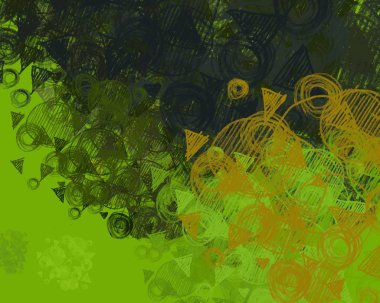 farklı desenlere sahip soyut grunge arkaplanı