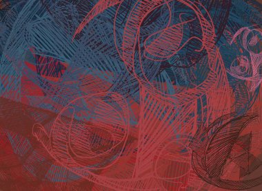 Metnin için alanı olan soyut fraktal arkaplan