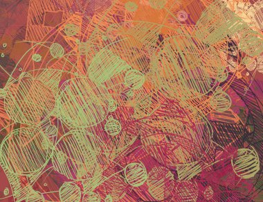 farklı desenlere sahip soyut grunge arkaplanı