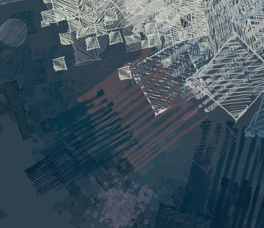 farklı desenlere sahip soyut grunge arkaplanı