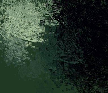 metin için alanı olan soyut yeşil arkaplan