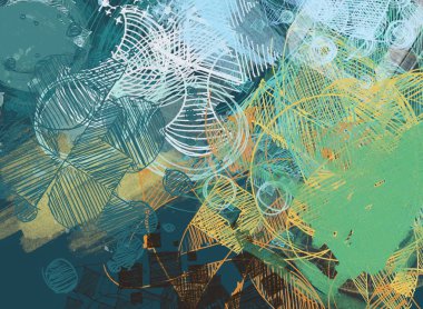 Metin için alanı olan soyut arkaplan