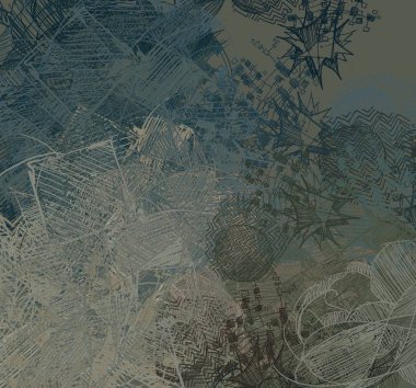 Farklı renk kalıplarına sahip soyut grunge arkaplanı