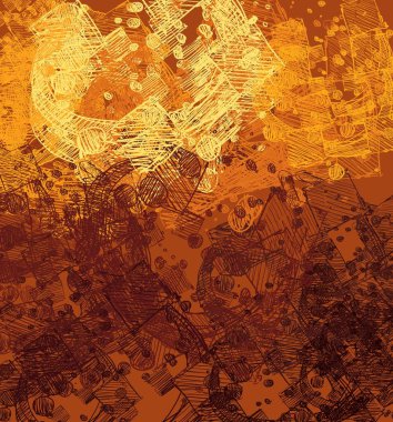 Farklı renk kalıplarına sahip soyut grunge arkaplanı