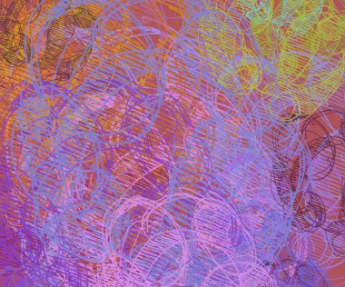 Farklı renk kalıplarına sahip soyut grunge arkaplanı