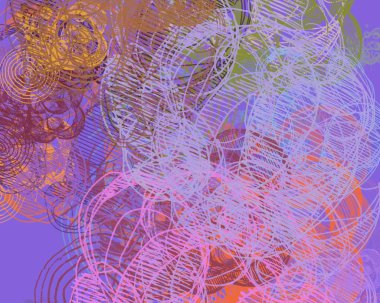 Farklı renk kalıplarına sahip soyut grunge arkaplanı