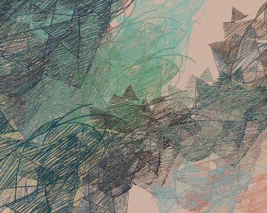 Farklı renk kalıplarına sahip soyut grunge arkaplanı