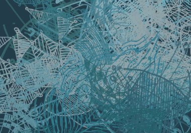 Farklı renk kalıplarına sahip soyut grunge arkaplanı