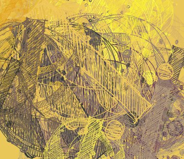 Farklı renk kalıplarına sahip soyut grunge arkaplanı