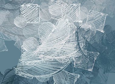 Farklı renk kalıplarına sahip soyut grunge arkaplanı