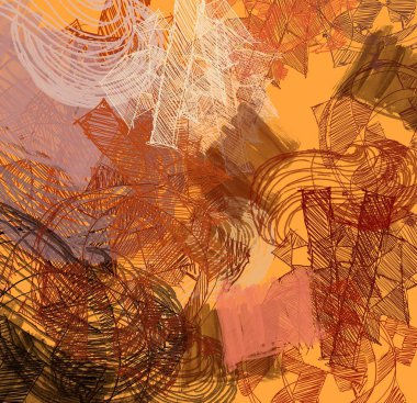 Farklı renk kalıplarına sahip soyut grunge arkaplanı