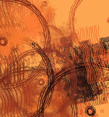 Farklı renk kalıplarına sahip soyut grunge arkaplanı