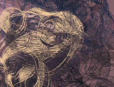 Tasarımınız için alanı olan soyut arkaplan