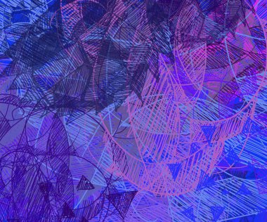 Metnin için alanı olan soyut fraktal arkaplan