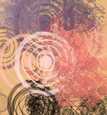 Metnin için alanı olan soyut grunge arkaplanı