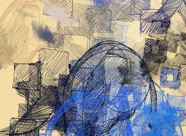 dizaynınız için alanı olan grunge arkaplanı