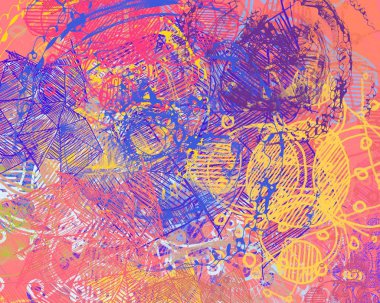 dizaynınız için alanı olan grunge arkaplanı