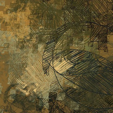 farklı desenler ile grunge arka plan