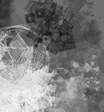 dizaynınız için alanı olan grunge arkaplanı