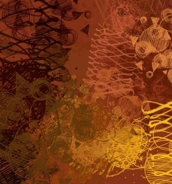 dizaynınız için alanı olan grunge arkaplanı