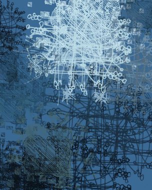 metin için alanı olan grunge arkaplanı