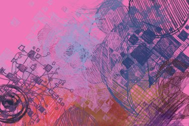 Metnin için alanı olan soyut arkaplan