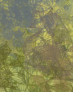 vintage desenleri ile sorunsuz desen