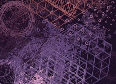 Metnin için alanı olan soyut arkaplan