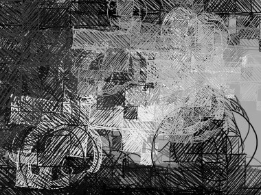 Grunge desenleri ile soyut arka plan