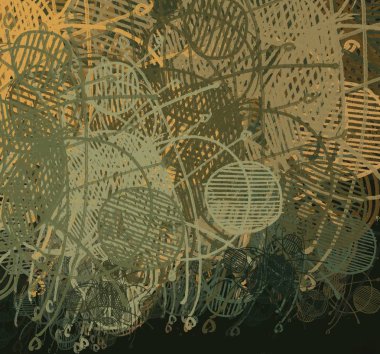 Çiçek desenli soyut arkaplan