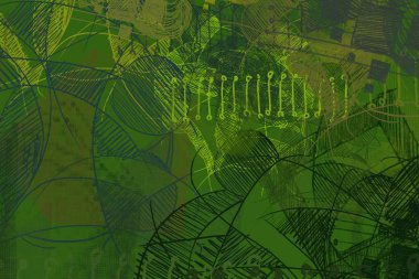 farklı desenlere sahip soyut grunge arkaplanı