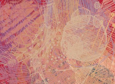 Metin için alanı olan soyut fraktal arkaplan