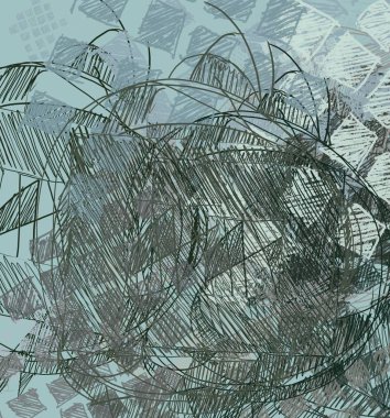 stil için alan ile soyut grunge arka plan