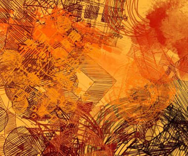 stil için alan ile soyut grunge arka plan