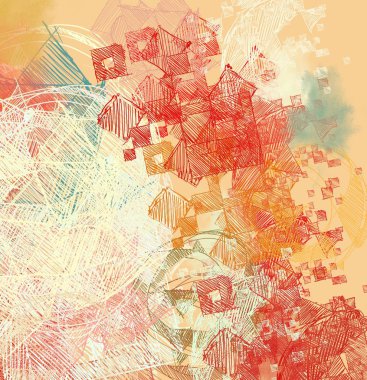 stil için alan ile soyut grunge arka plan