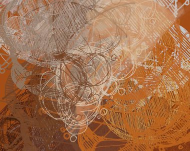 stil için alan ile soyut grunge arka plan