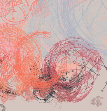 stil için alan ile soyut grunge arka plan