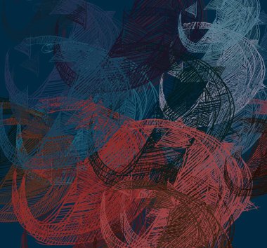 Metnin için alanı olan soyut fraktal arkaplan