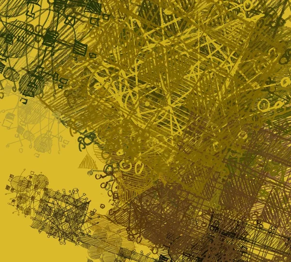 farklı sarı desenleri ile vintage grunge arka plan
