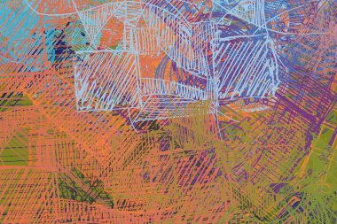 Vintage desenleri ile grunge arka plan