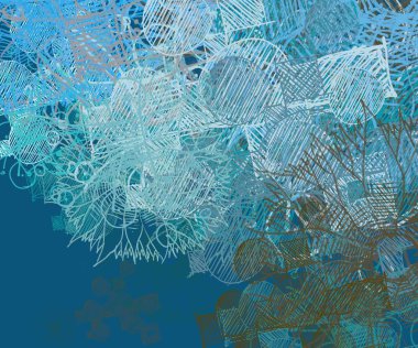 Metin için alanı olan soyut arkaplan