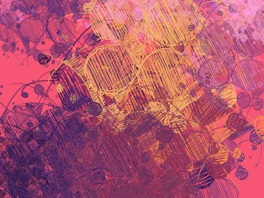 soyut arka plan çizim, kopya alanı duvar kağıdı