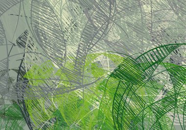 Yeşil yapraklı soyut arkaplan